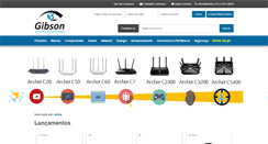 Desktop Screenshot of gibsonnet.com.br